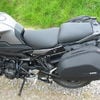 Yamaha MT09 Tracer rider and passenger memory foam seats raised an inch